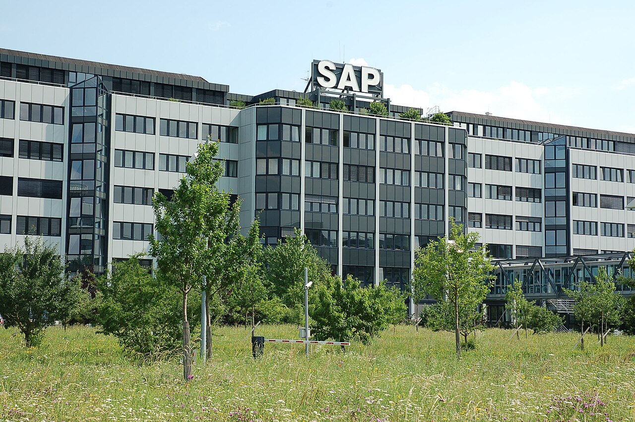 SAP's head office building in Walldorf, Germany